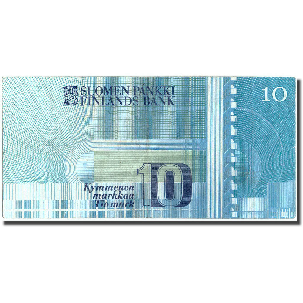 Banknote, Finland, 10 Markkaa, 1986, 1986, KM:113a, VF(30-35)
