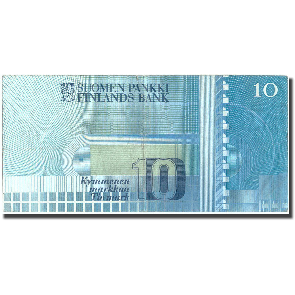 Banknote, Finland, 10 Markkaa, 1986, 1986, KM:113a, VF(30-35)