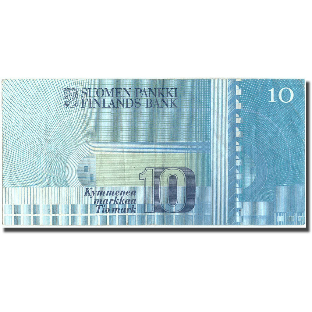 Banknote, Finland, 10 Markkaa, 1986, 1986, KM:113a, VF(30-35)