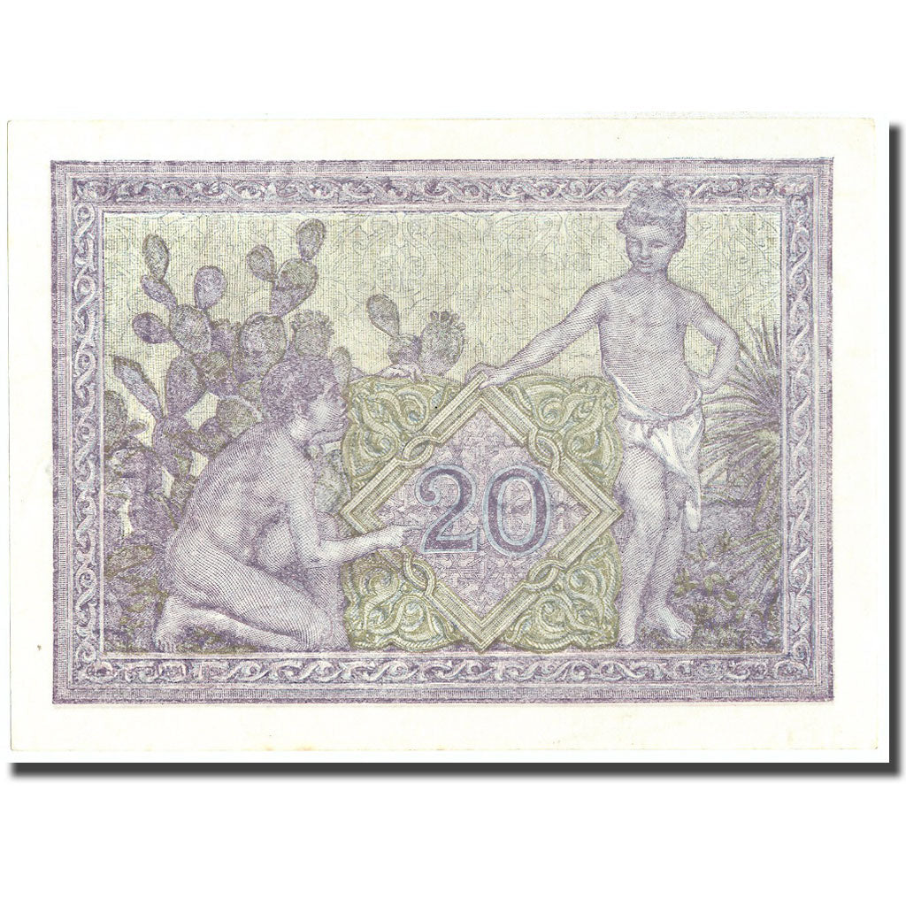 Banknote, Algeria, 20 Francs, 1943, 1943-01-02, KM:92a, UNC(63)