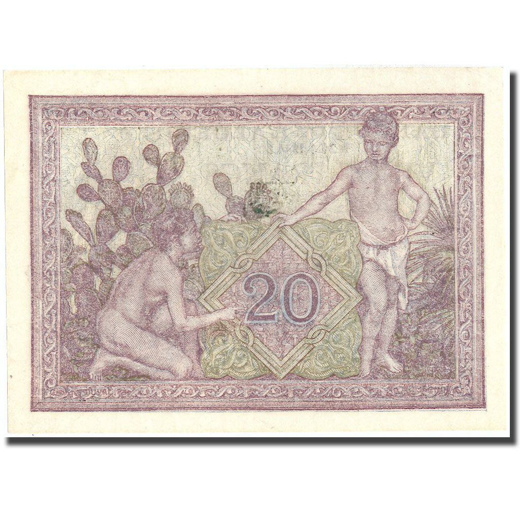 Geldschein, Algeria, 20 Francs, 1944, 1944-04-24, KM:92a, UNZ-