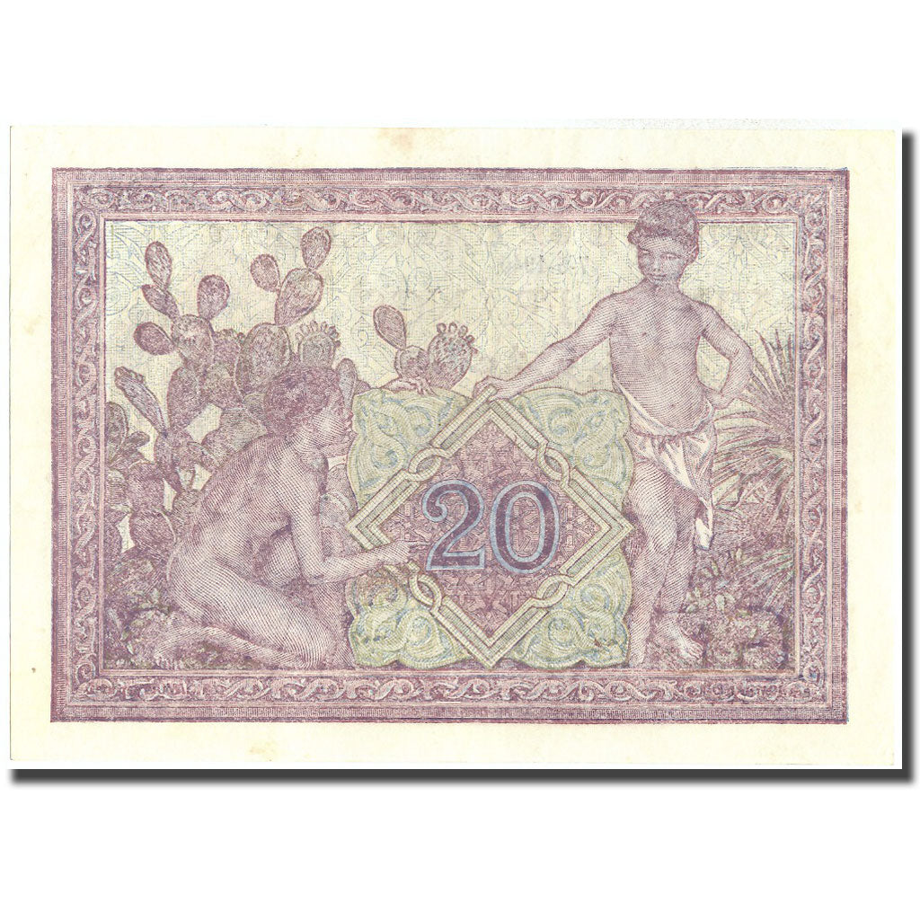Geldschein, Algeria, 20 Francs, 1945, 1945-05-07, KM:92b, UNZ-