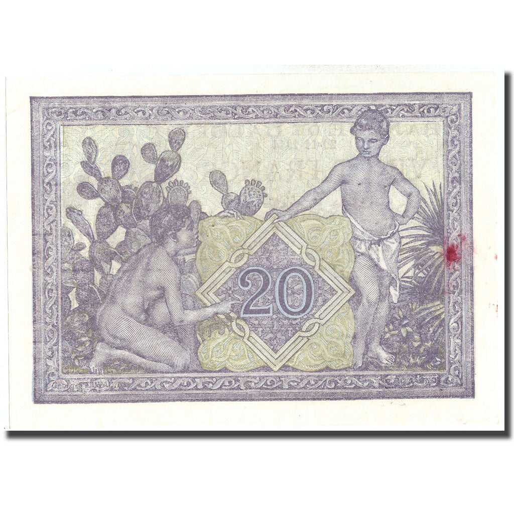 Geldschein, Algeria, 20 Francs, 1944, 1944-11-29, KM:92b, UNZ-