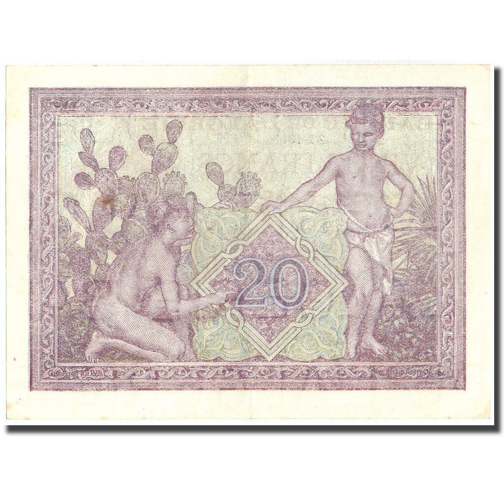 Banknote, Algeria, 20 Francs, 1945, 1945-02-02, KM:92b, UNC(60-62)