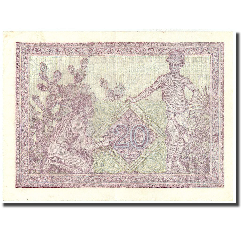 Banknote, Algeria, 20 Francs, 1945, 1945-02-02, KM:92b, AU(55-58)