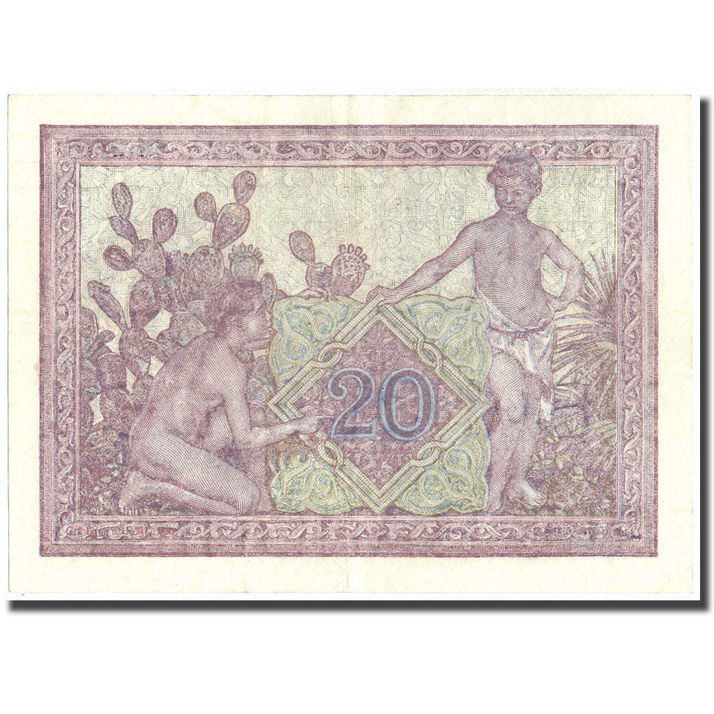 Banknote, Algeria, 20 Francs, 1945, 1945-05-07, KM:92b, EF(40-45)