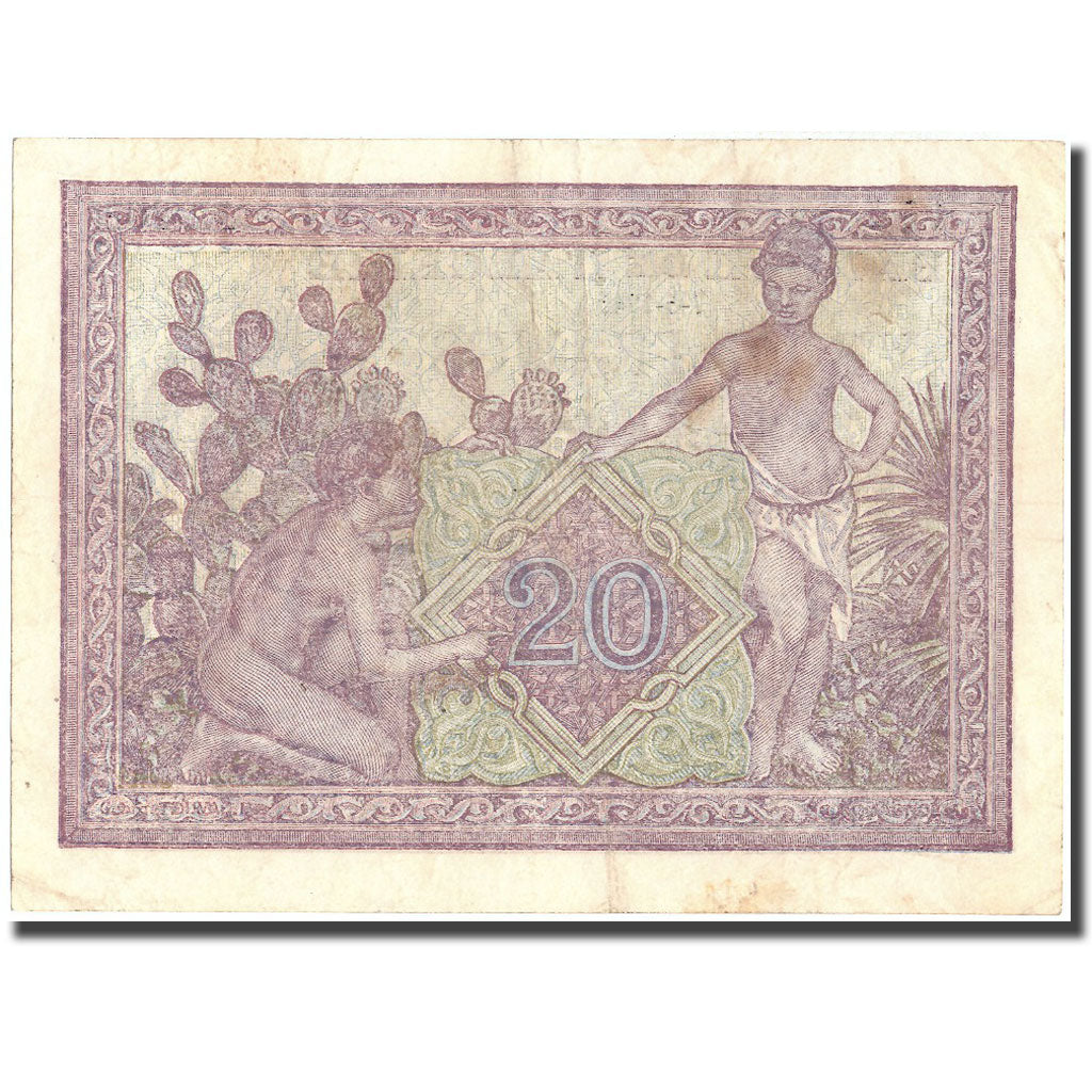 Banknote, Algeria, 20 Francs, 1945, 1945-05-07, KM:92b, AU(50-53)