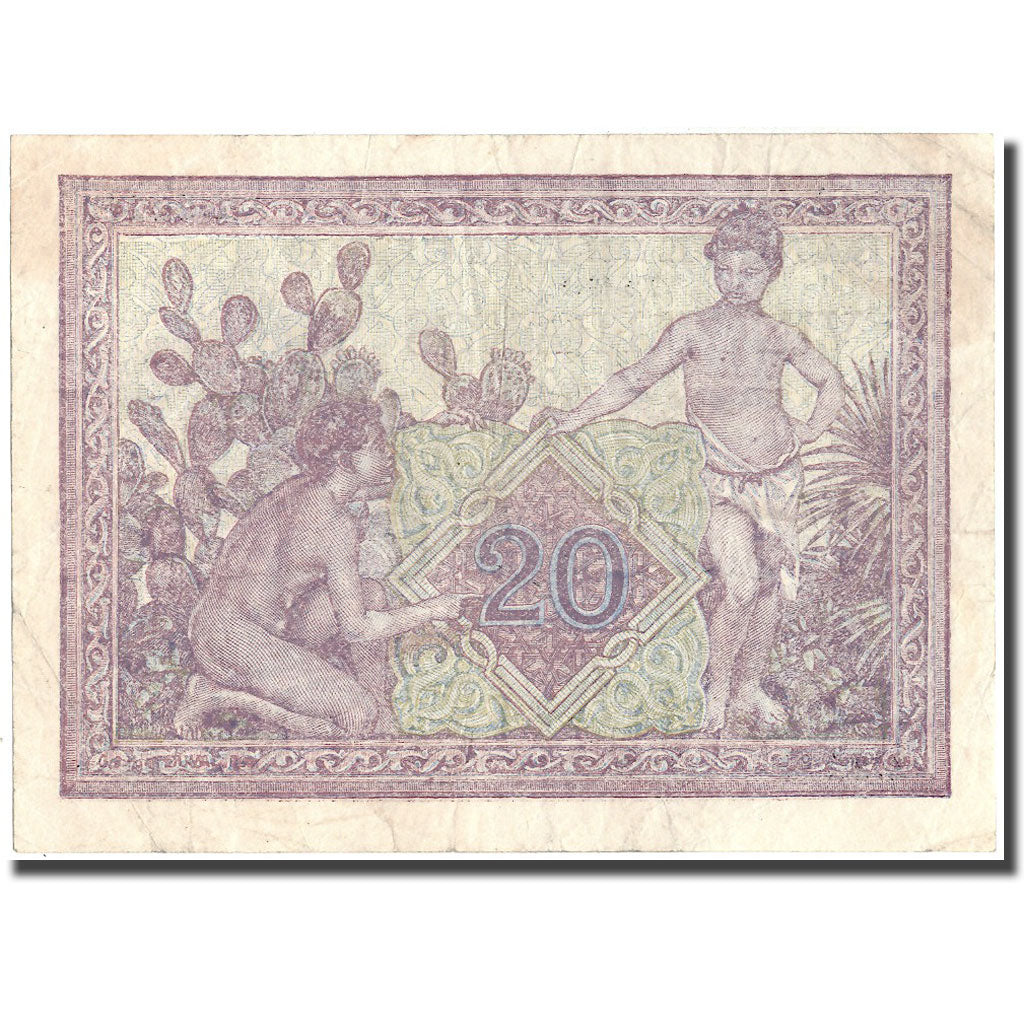Banknote, Algeria, 20 Francs, 1945, 1945-05-07, KM:92b, EF(40-45)