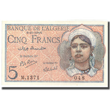 Banknote, Algeria, 5 Francs, 1944, 1944-10-02, KM:94a, UNC(63)
