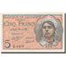 Banknote, Algeria, 5 Francs, 1944, 1944-10-02, KM:94a, UNC(60-62)