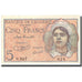 Banknote, Algeria, 5 Francs, 1944, 1944-02-08, KM:94a, AU(50-53)