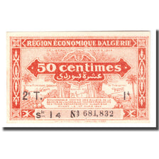 Banknote, Algeria, 50 Centimes, 1944, 1944-01-31, KM:100, UNC(64)