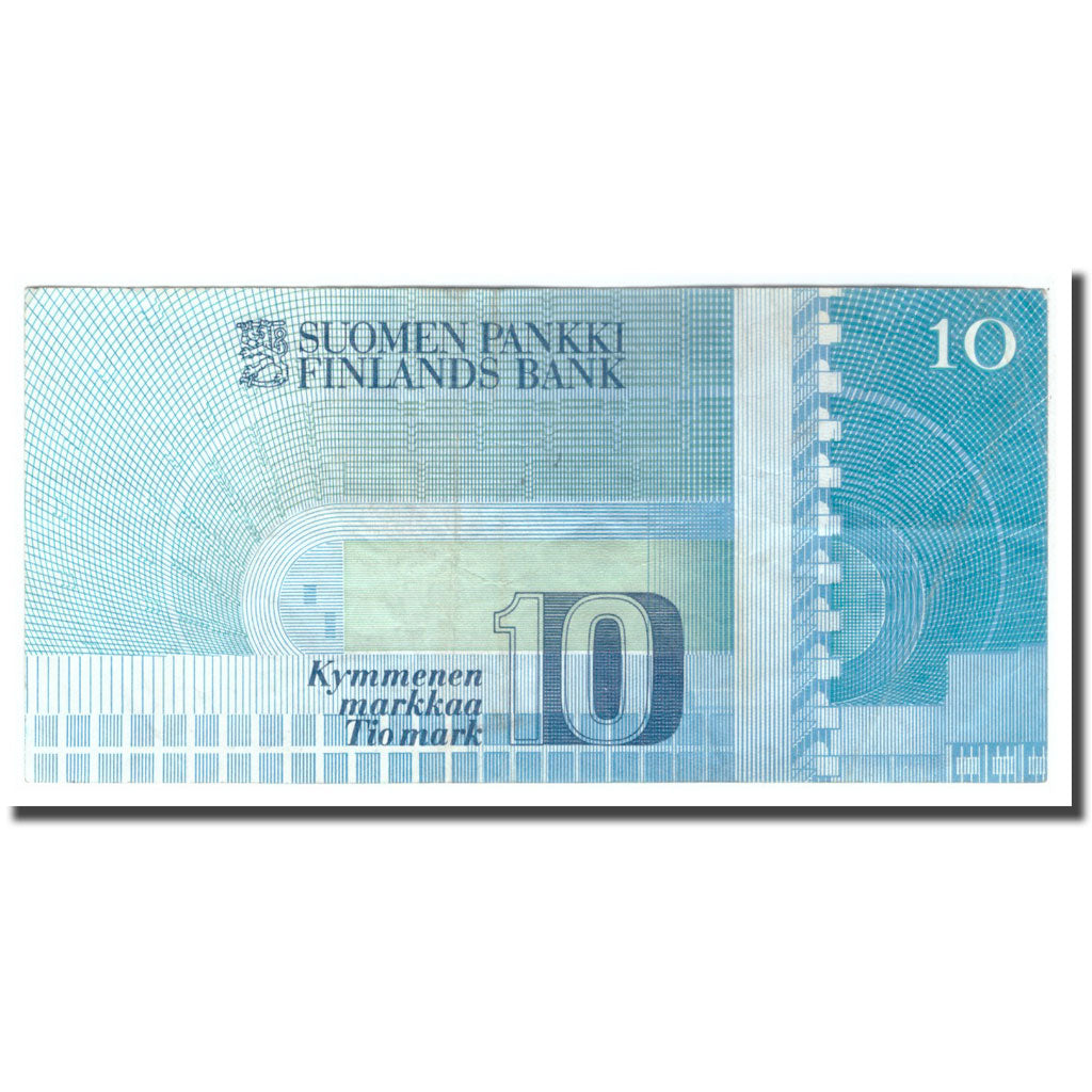 Banknote, Finland, 10 Markkaa, 1986, 1986, KM:113a, VF(20-25)