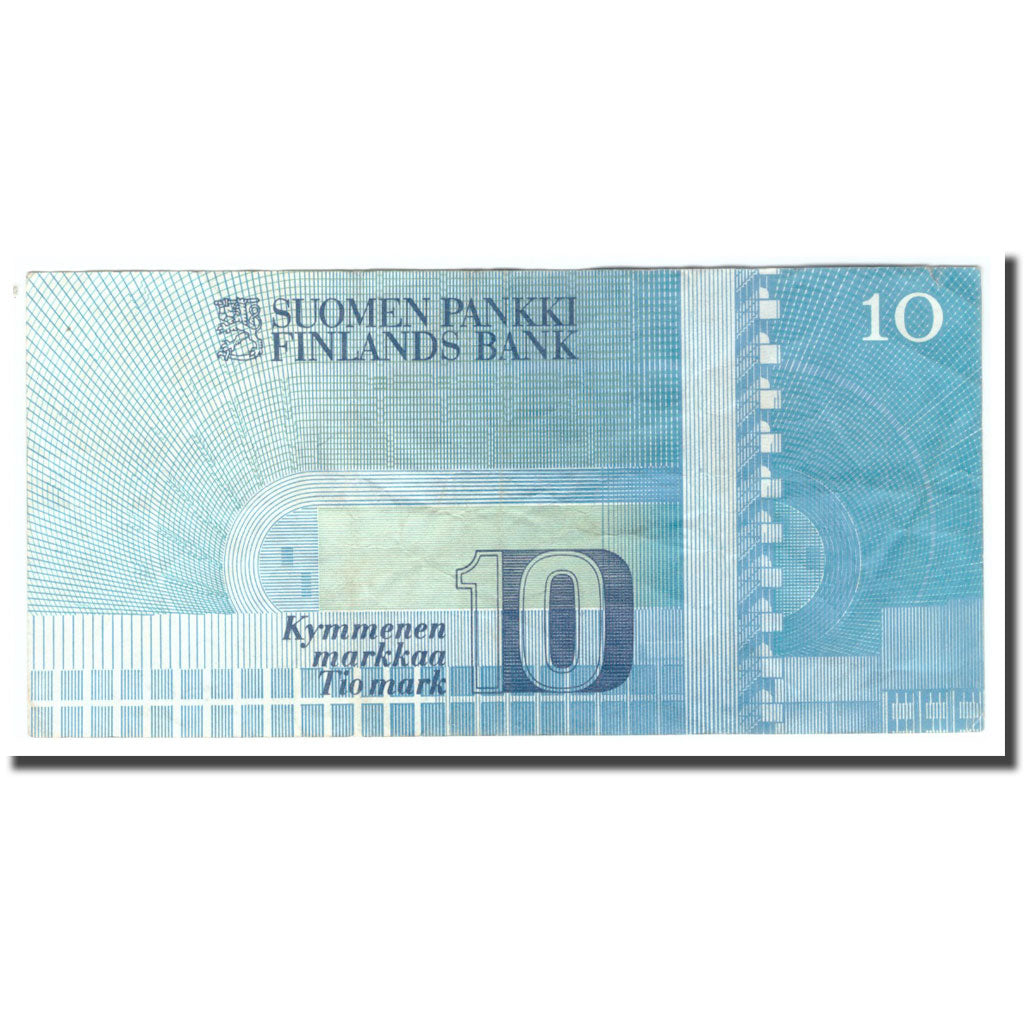 Banknote, Finland, 10 Markkaa, 1986, 1986, KM:113a, VF(20-25)
