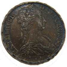 Hungary, Thaler, 1742, KM #328.3, EF(40-45), Silver, 28.70