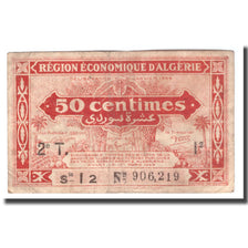 Banknote, Algeria, 50 Centimes, 1944, 1944-01-31, KM:100, F(12-15)