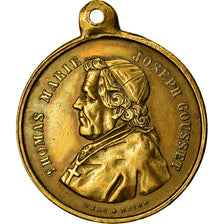 France, Jeton, Mort du Cardinal Gousset, Religions & beliefs, 1866, Wery, SUP