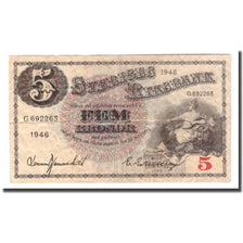 Banknote, Sweden, 5 Kronor, 1946, 1946, KM:33ac, F(12-15)
