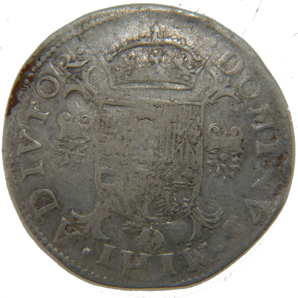 Netherlands, 1/2 Ecu, 1564, Nimega, VF(30-35), Silver, Delmonte #62, 16.40