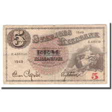 Banknote, Sweden, 5 Kronor, 1949, 1949, KM:33af, VG(8-10)