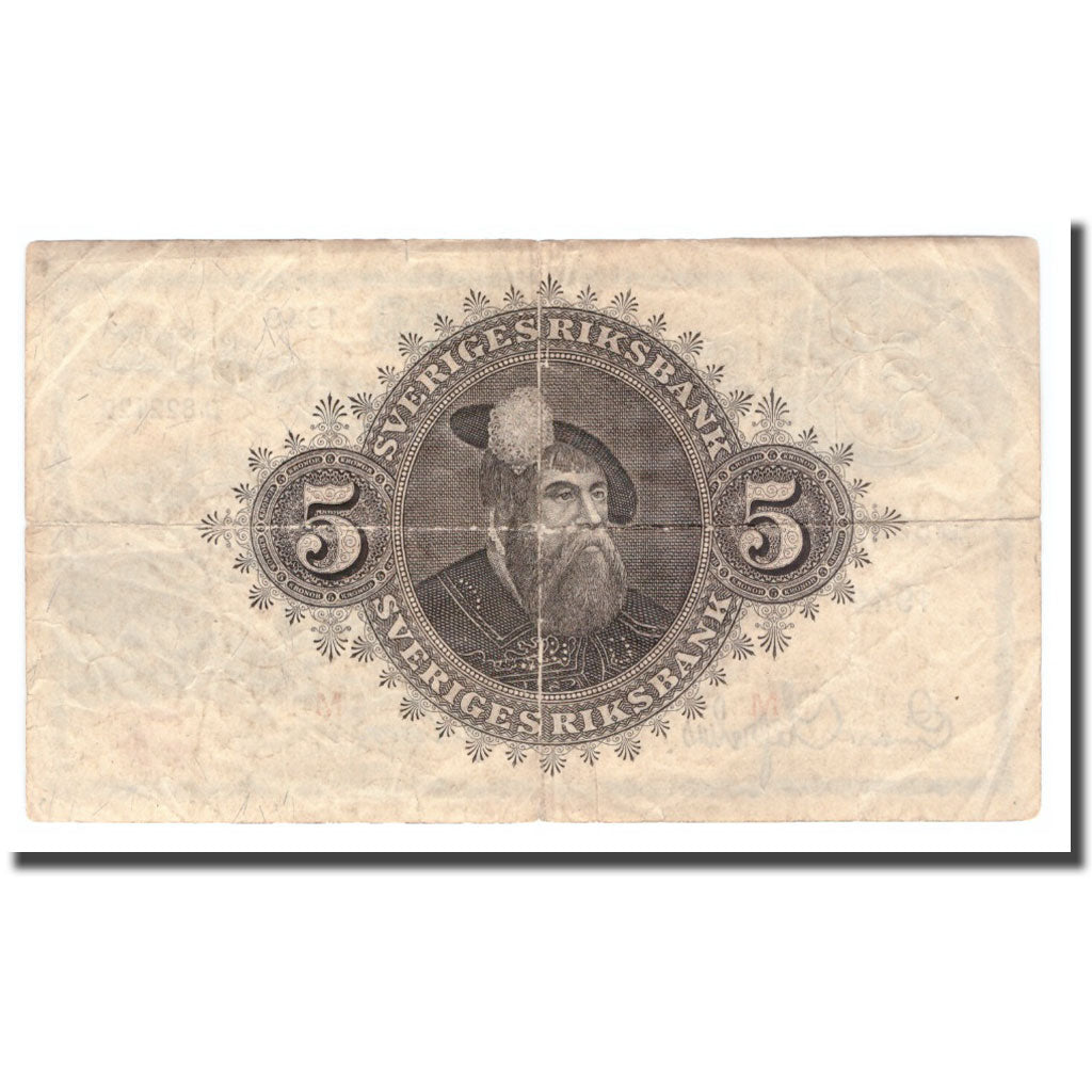 Banknote, Sweden, 5 Kronor, 1949, 1949, KM:33af, VG(8-10)
