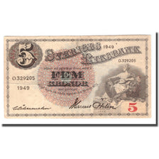 Banknote, Sweden, 5 Kronor, 1949, 1949, KM:33af, VG(8-10)