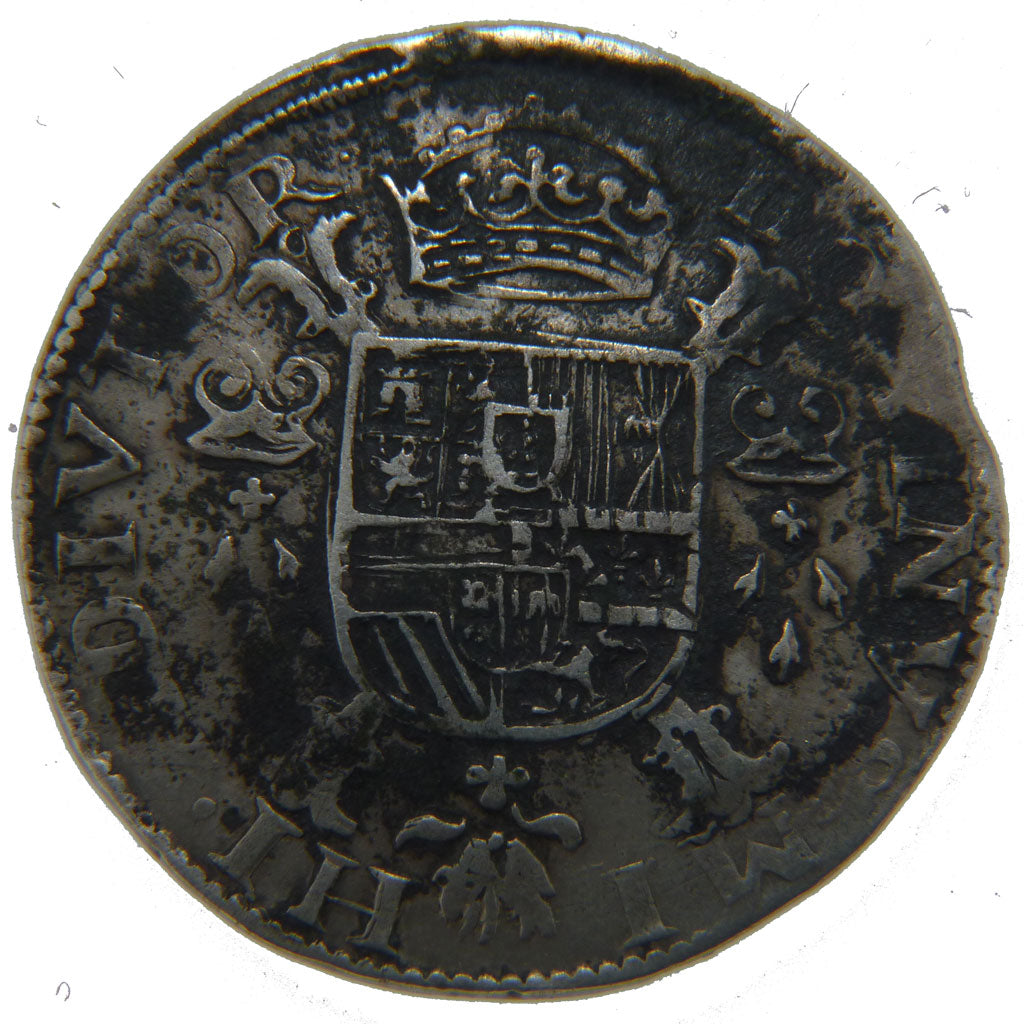 Netherlands, 1/2 Ecu, 1587, Nimega, EF(40-45), Silver, Delmonte #63, 16.90
