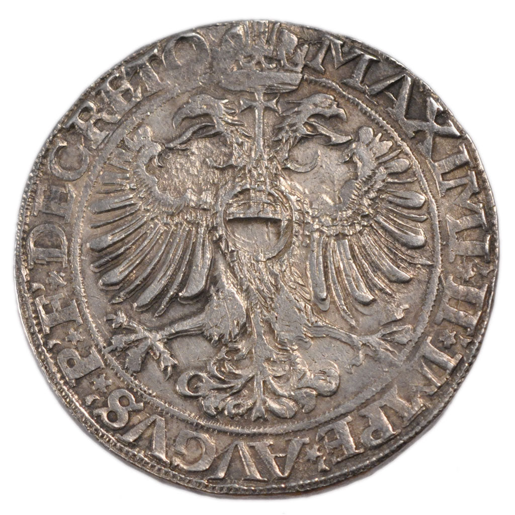 Netherlands, Rixdaler, 1570, AU(55-58), Silver, Delmonte #676, 29.20