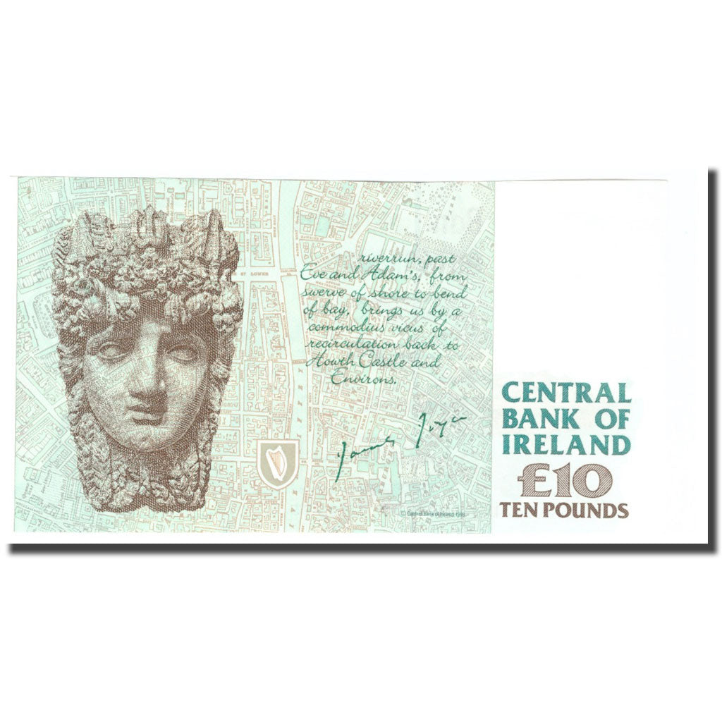 Banknote, Ireland - Republic, 10 Pounds, 1995, 1995-05-19, KM:76b, UNC(63)