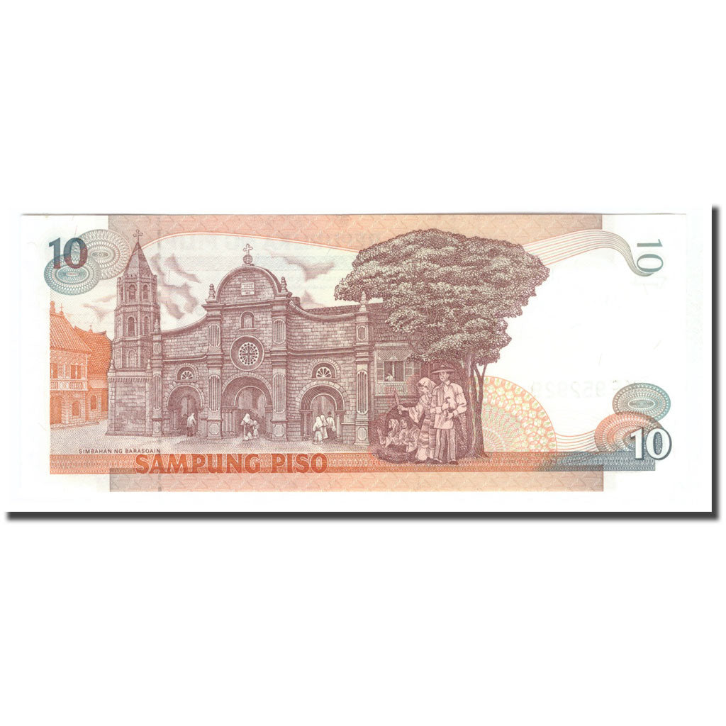 Billet, Philippines, 10 Piso, KM:169b, NEUF