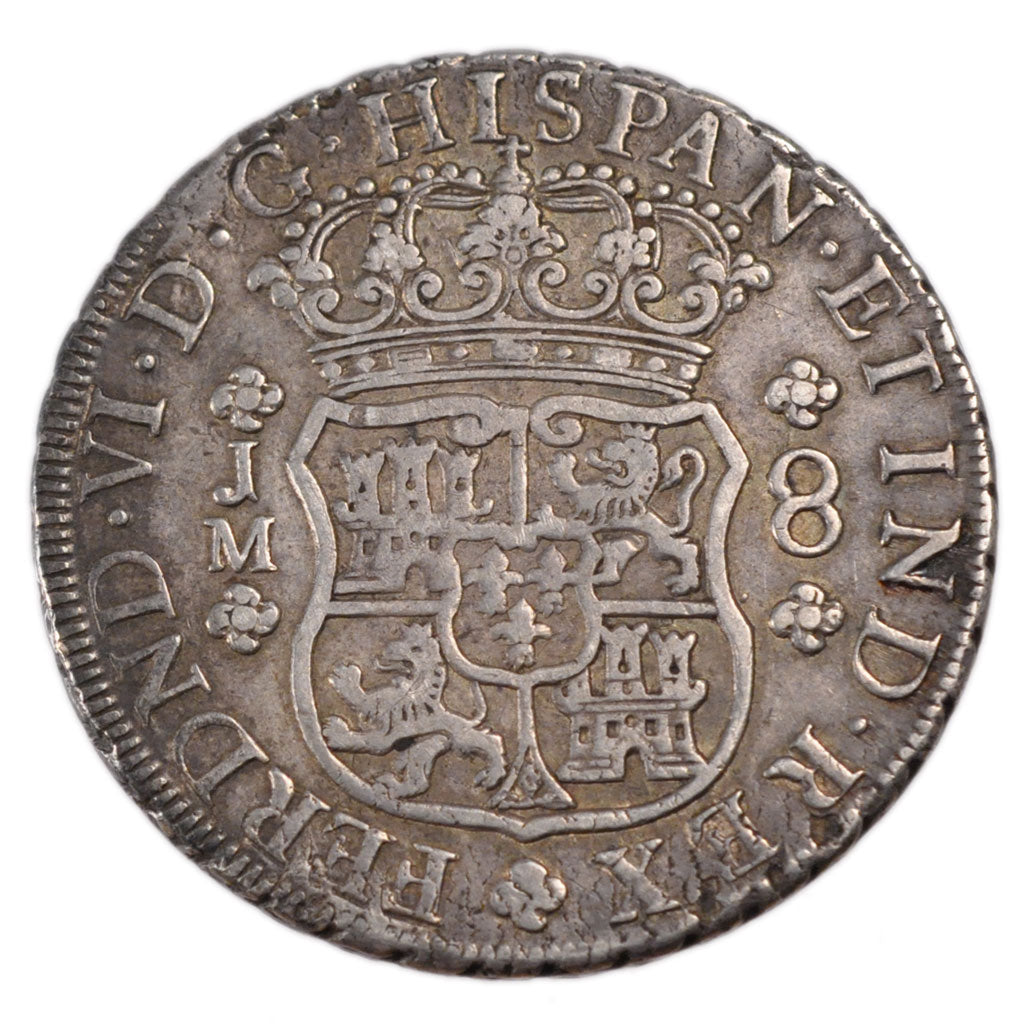 Peru, 8 Réales, 1760, Lima, KM #55.2, EF(40-45), Silver, 27.00