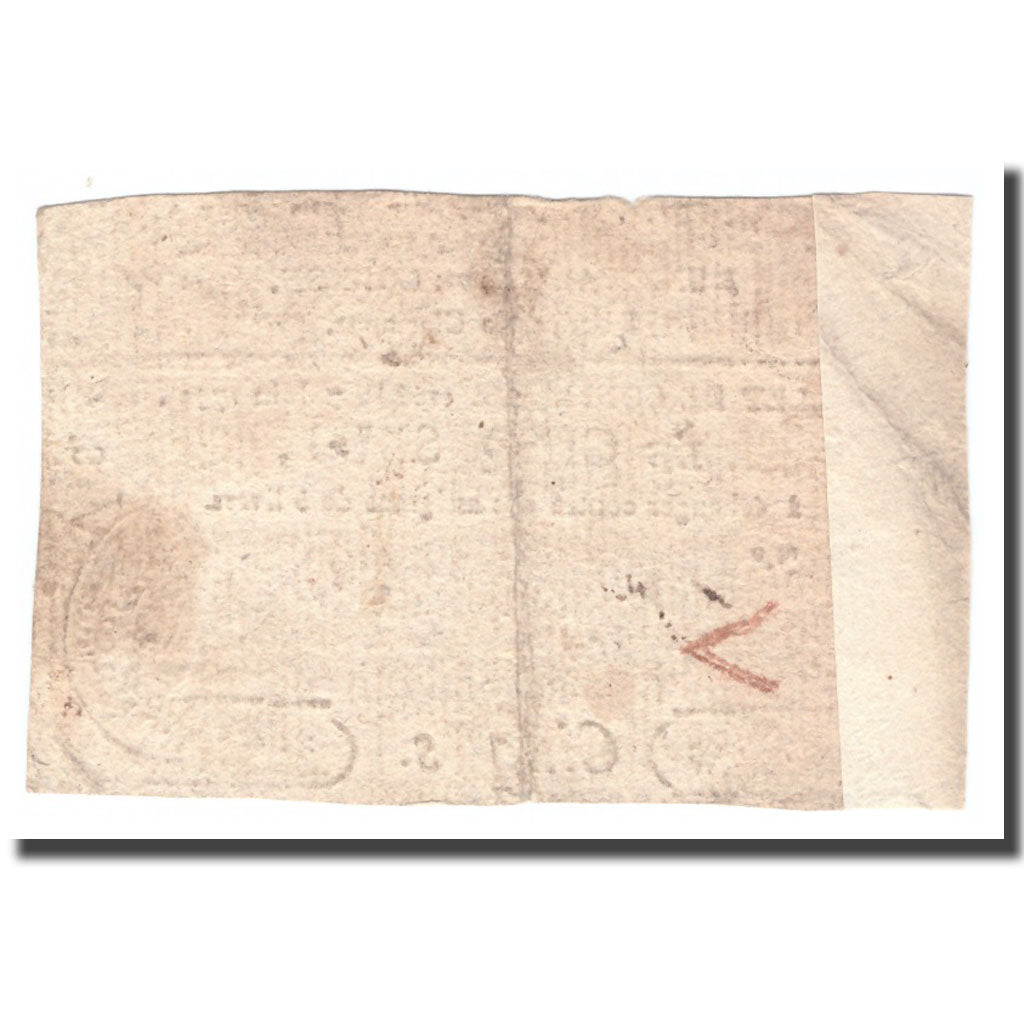 France, 5 Sous, 1792, 1792-06-07, CORNON, VF(30-35)
