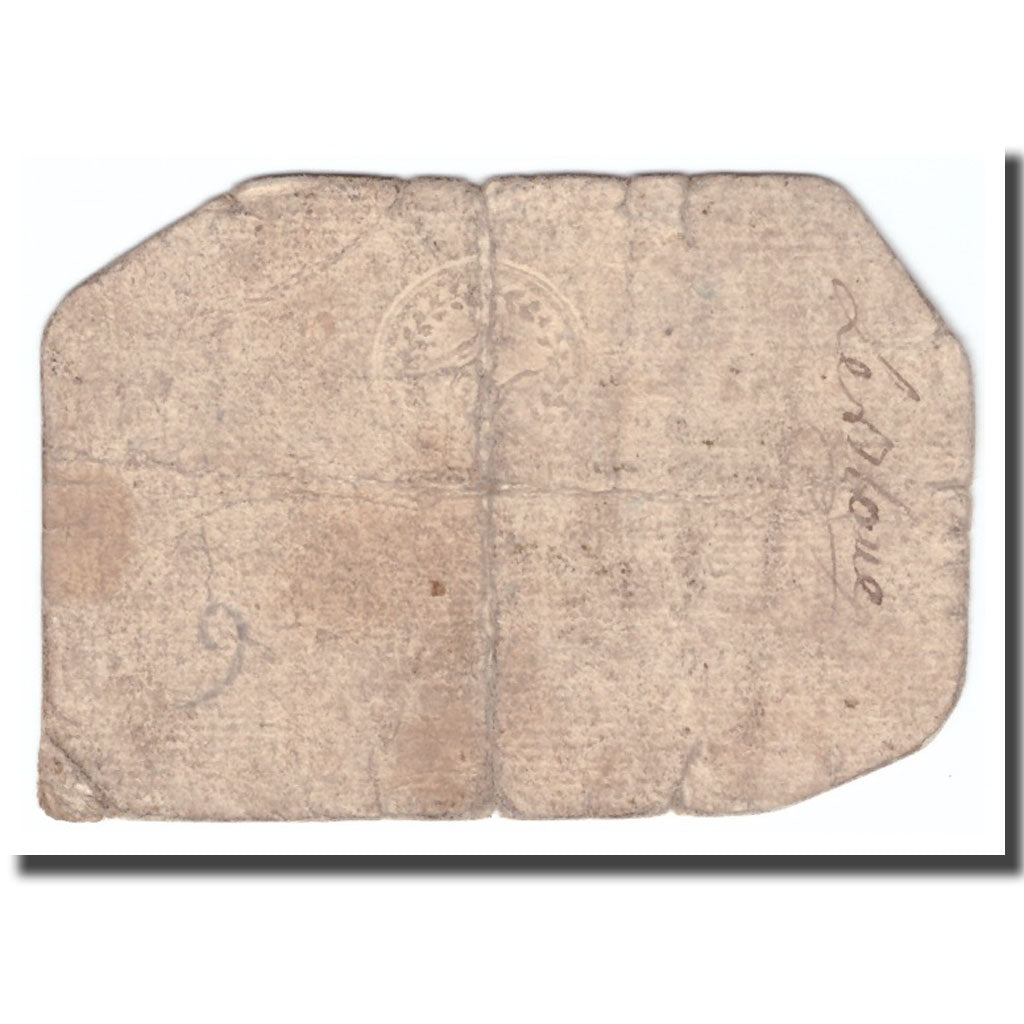 France, 6 Sols, 1791, 1791-11-26, SAUMUR, VG(8-10)