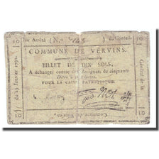 Francia, 10 Sols, 1792, 1792-01-29, VERVINS, B
