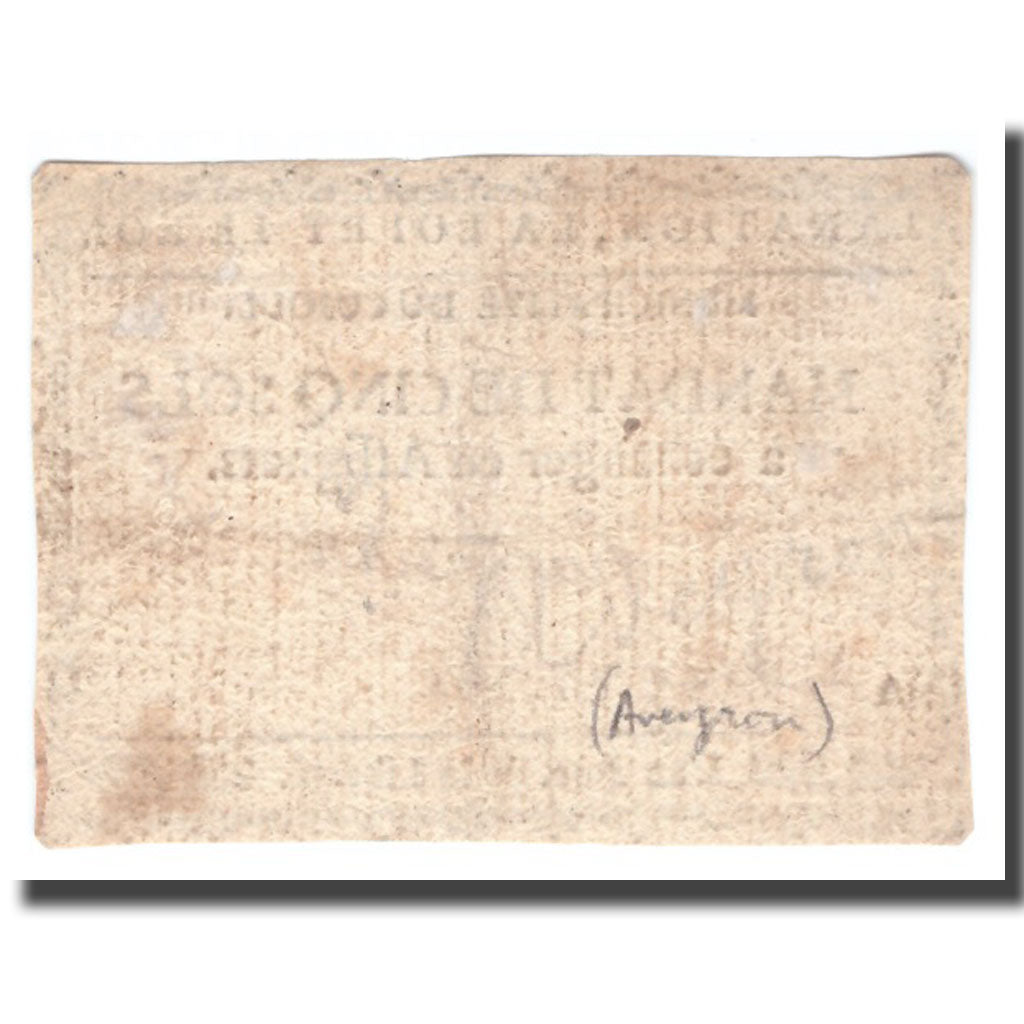 France, 5 Sols, Undated (1791-92), CUJOUL, AU(50-53)
