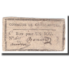 Frankreich, 1 Sou, Undated (1791-92), CAVILHARGUES, S