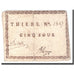 France, 5 Sous, Undated (1791-92), THIERS, VF(20-25)