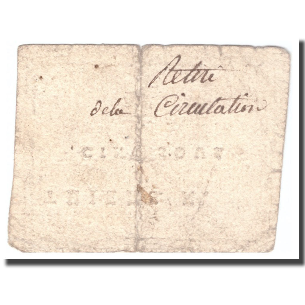 France, 5 Sous, Undated (1791-92), THIERS, VF(20-25)