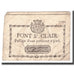 Francia, 1 Bon point, 1792, PONT-SAINT-CLAIR, MB+