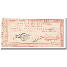 France, 40 Sols, 1791, 1791-11-05, PARIS, EF(40-45)