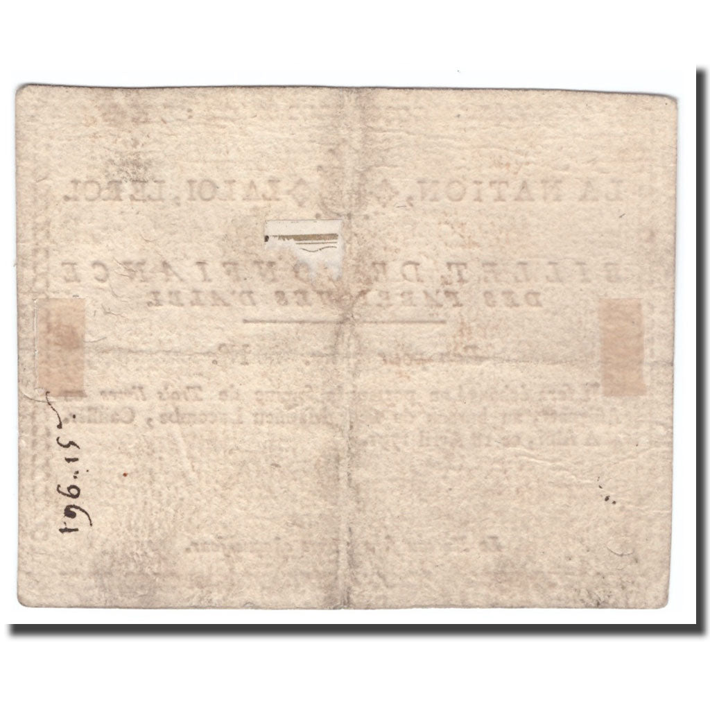 Frankrijk, 3 Livres, 1791, 1791-04-18, ALBI, TTB+