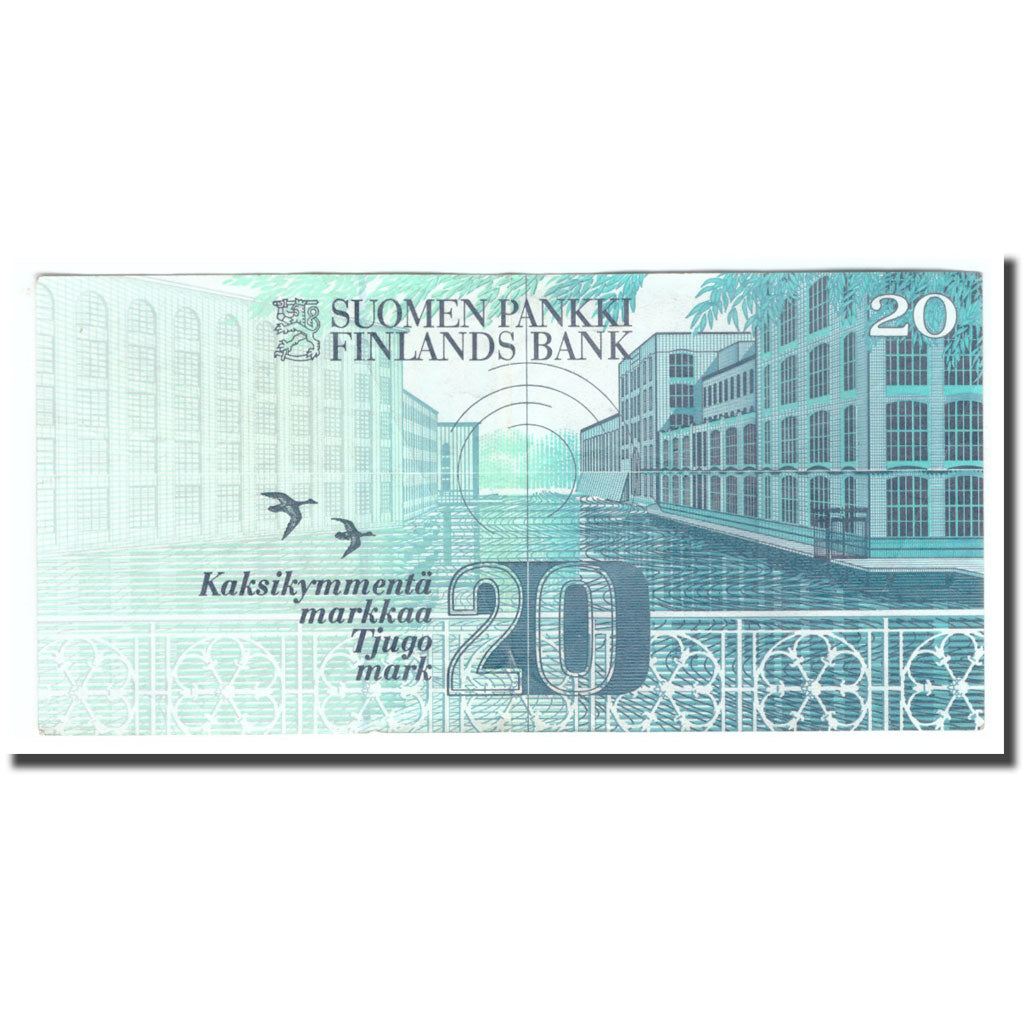 Banknote, Finland, 20 Markkaa, 1993, 1993, KM:123, EF(40-45)
