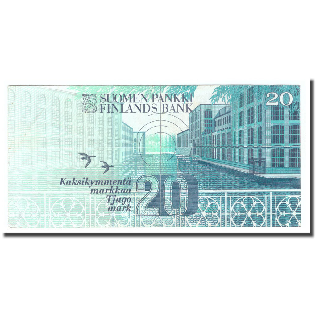 Banknote, Finland, 20 Markkaa, 1993, 1993, KM:123, EF(40-45)