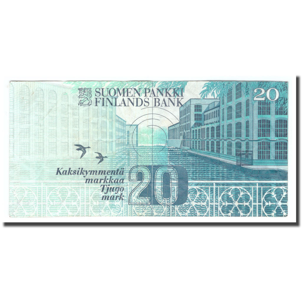 Banknote, Finland, 20 Markkaa, 1993, 1993, KM:123, VF(30-35)