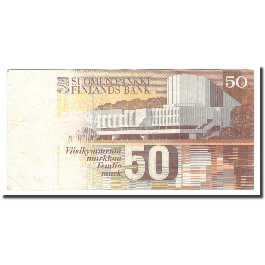 Banknote, Finland, 50 Markkaa, 1986, 1986, KM:118, VF(20-25)