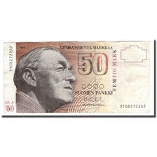 Banknote, Finland, 50 Markkaa, 1986, 1986, KM:118, VF(20-25)