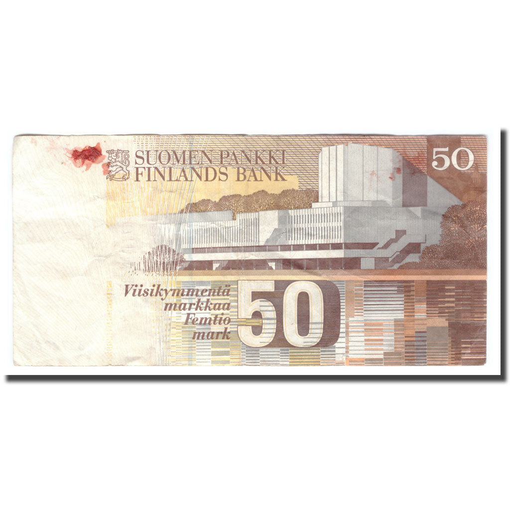 Banknote, Finland, 50 Markkaa, 1986, 1986, KM:118, VF(20-25)