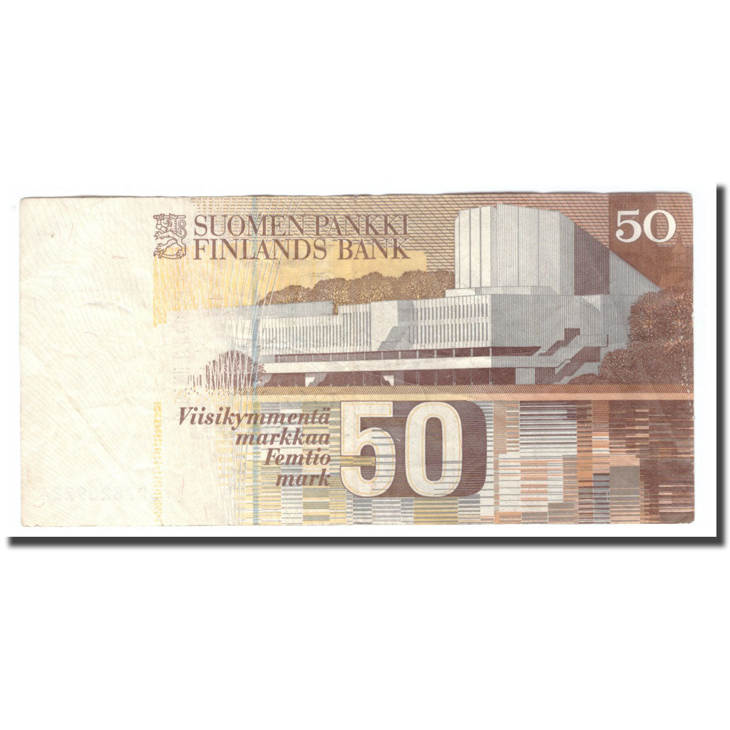Banknote, Finland, 50 Markkaa, 1986, 1986, KM:118, VF(20-25)