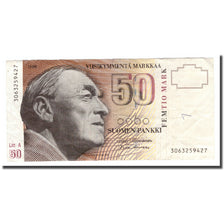 Banknote, Finland, 50 Markkaa, 1986, 1986, KM:118, VF(20-25)
