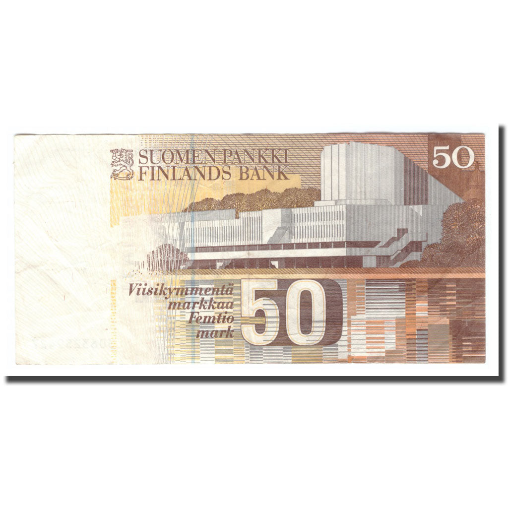 Banknote, Finland, 50 Markkaa, 1986, 1986, KM:118, VF(20-25)